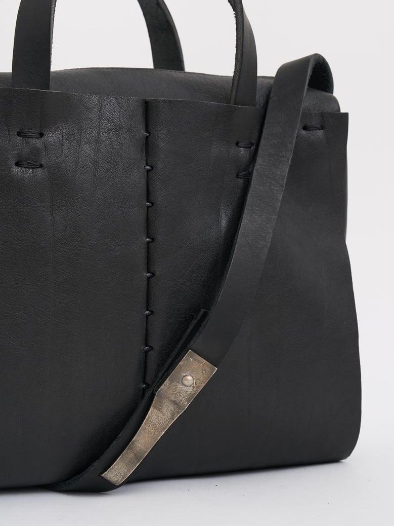 medium stitch leather bag by Selfnex