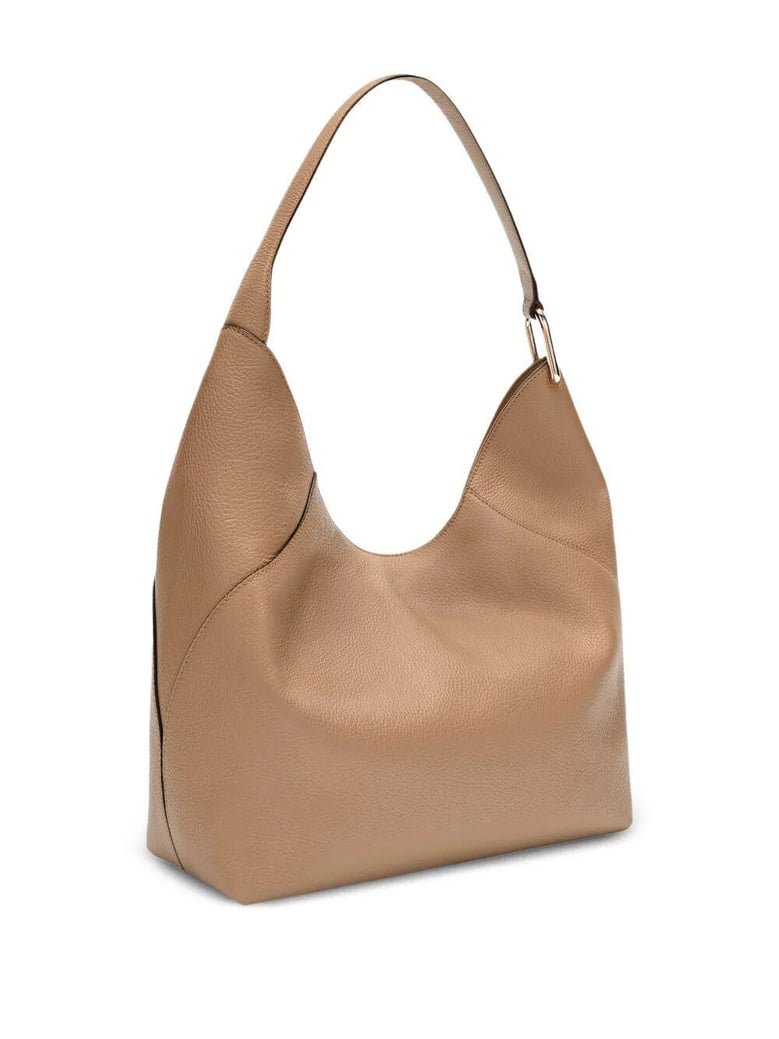 lara eracle print leather large hobo bag by Selfnex
