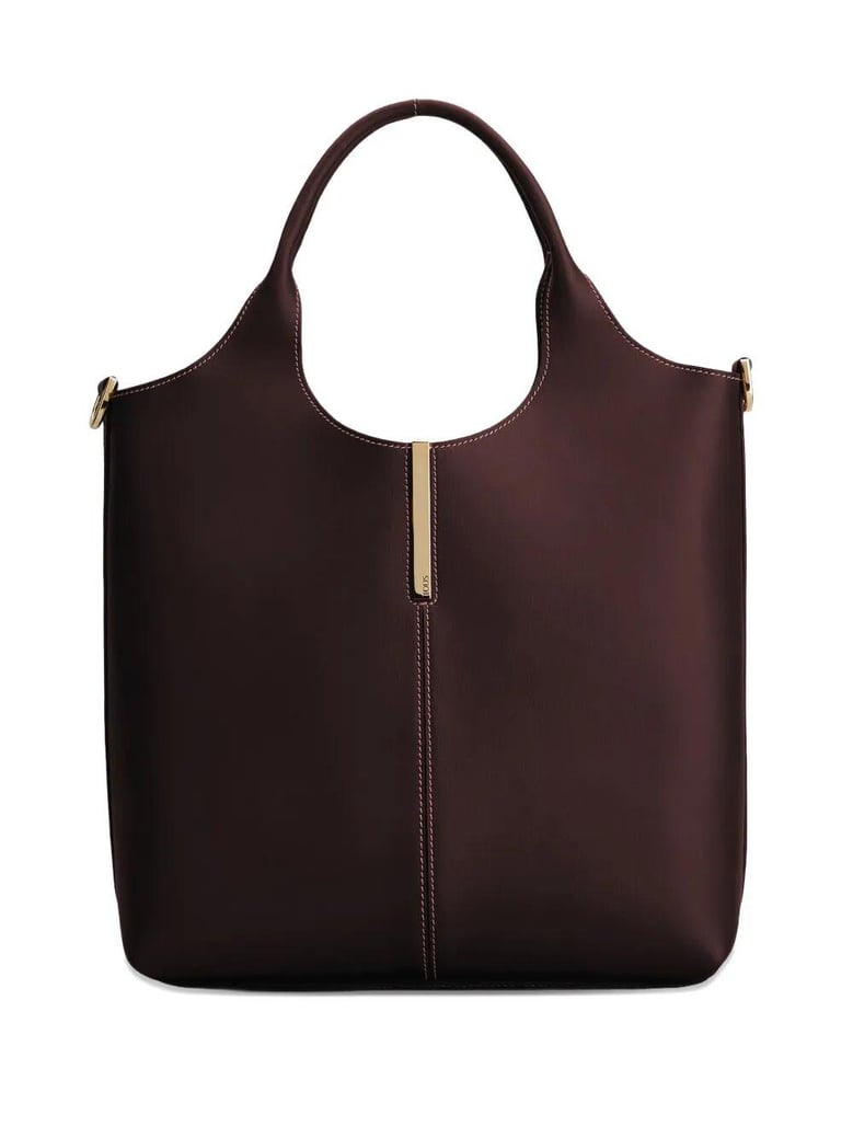 leather mini tote bag by Selfnex