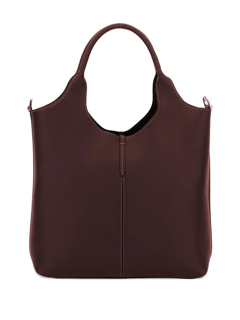 leather mini tote bag by Selfnex