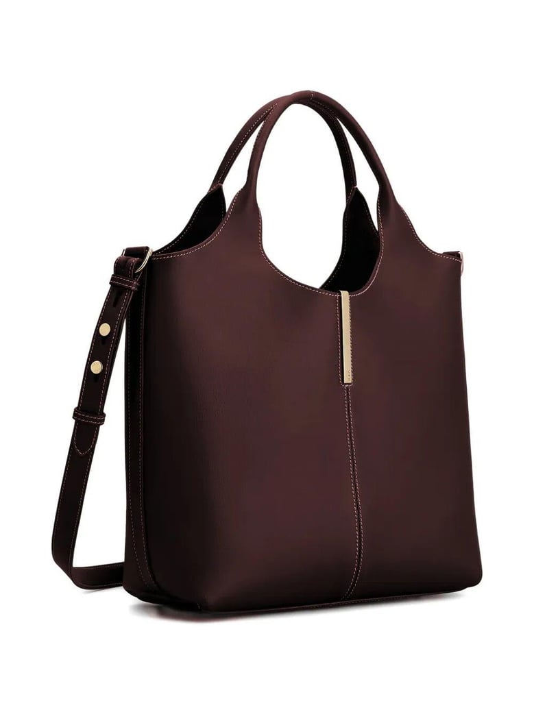 leather mini tote bag by Selfnex