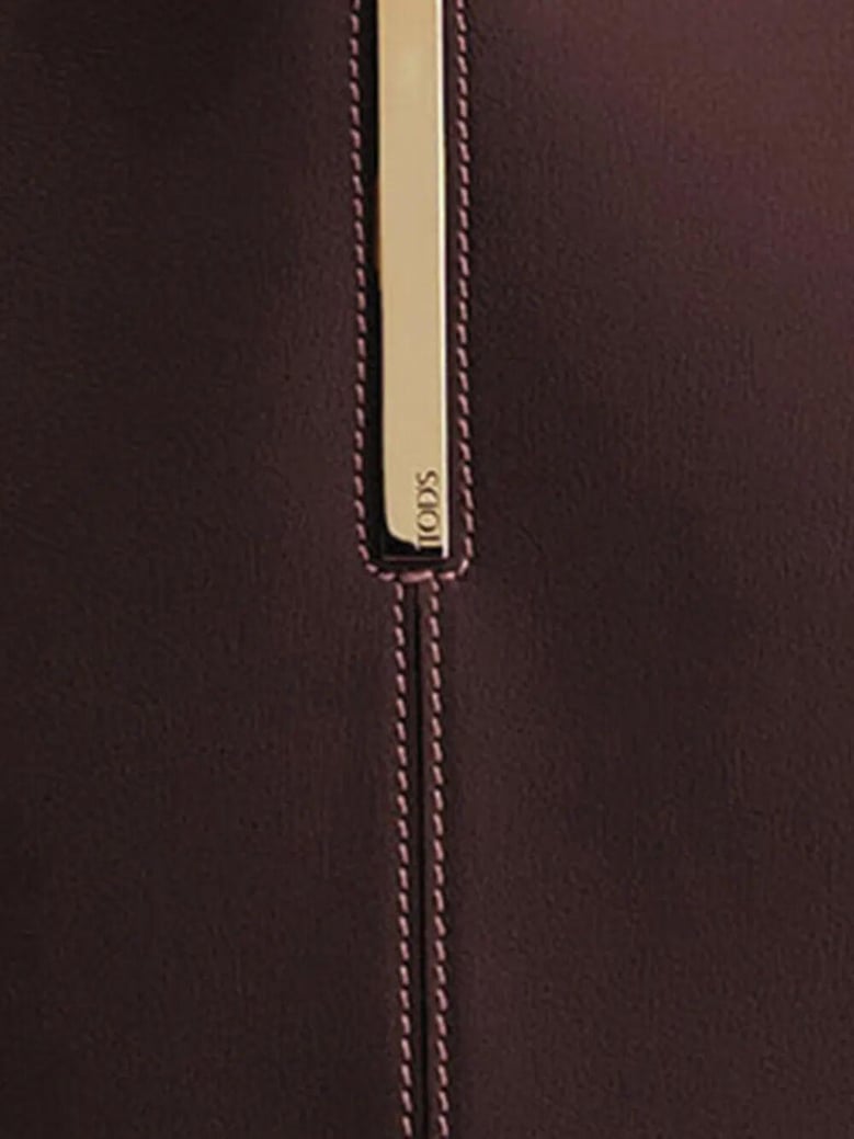 leather mini tote bag by Selfnex