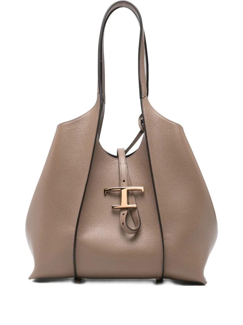 t timeless small leather shopping bag by Selfnex