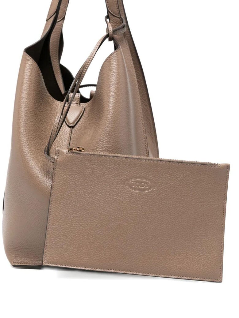t timeless small leather shopping bag by Selfnex