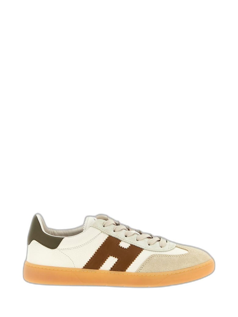hogan cool suede and leather sneakers by Selfnex