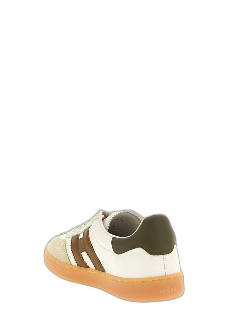 hogan cool suede and leather sneakers by Selfnex