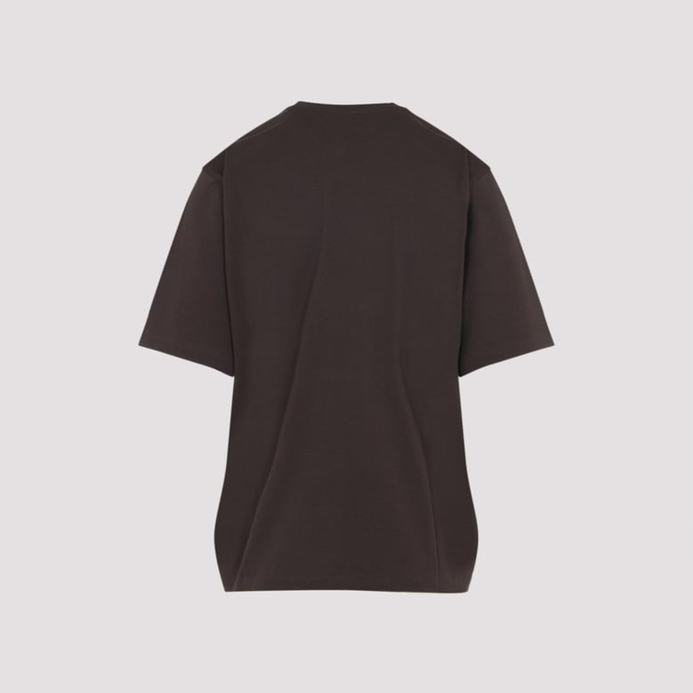 brown harper soft organic cotton t-shirt by Selfnex