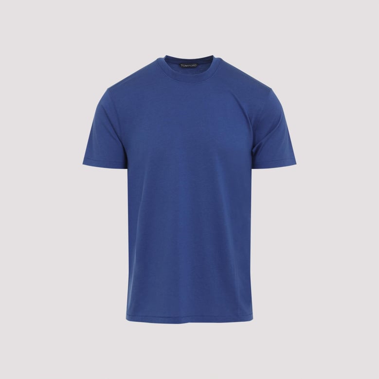 prussian blue lyocell t-shirt by Selfnex