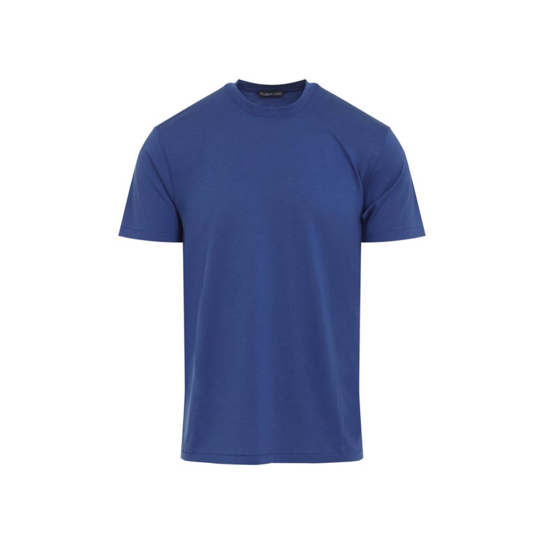 prussian blue lyocell t-shirt by Selfnex