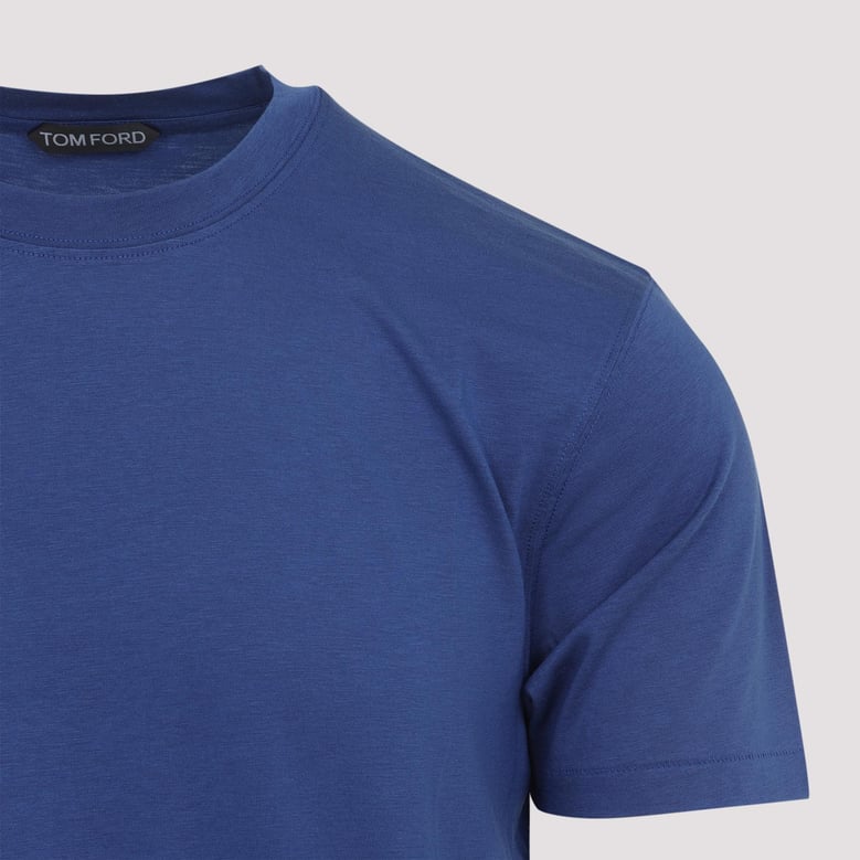 prussian blue lyocell t-shirt by Selfnex