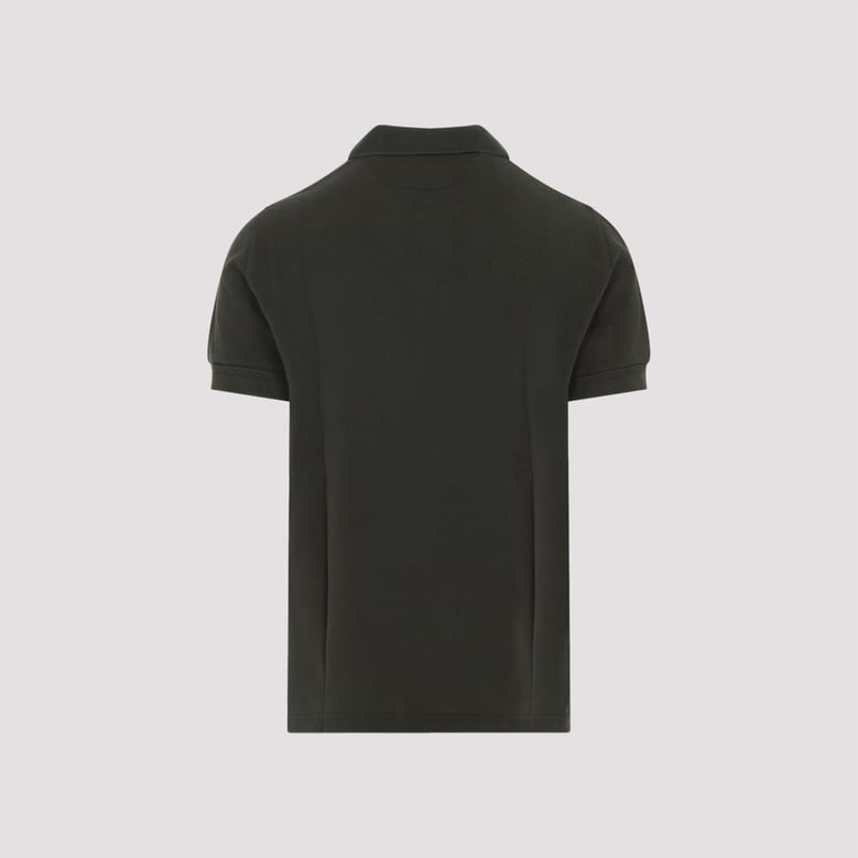 green lyocell polo by Selfnex