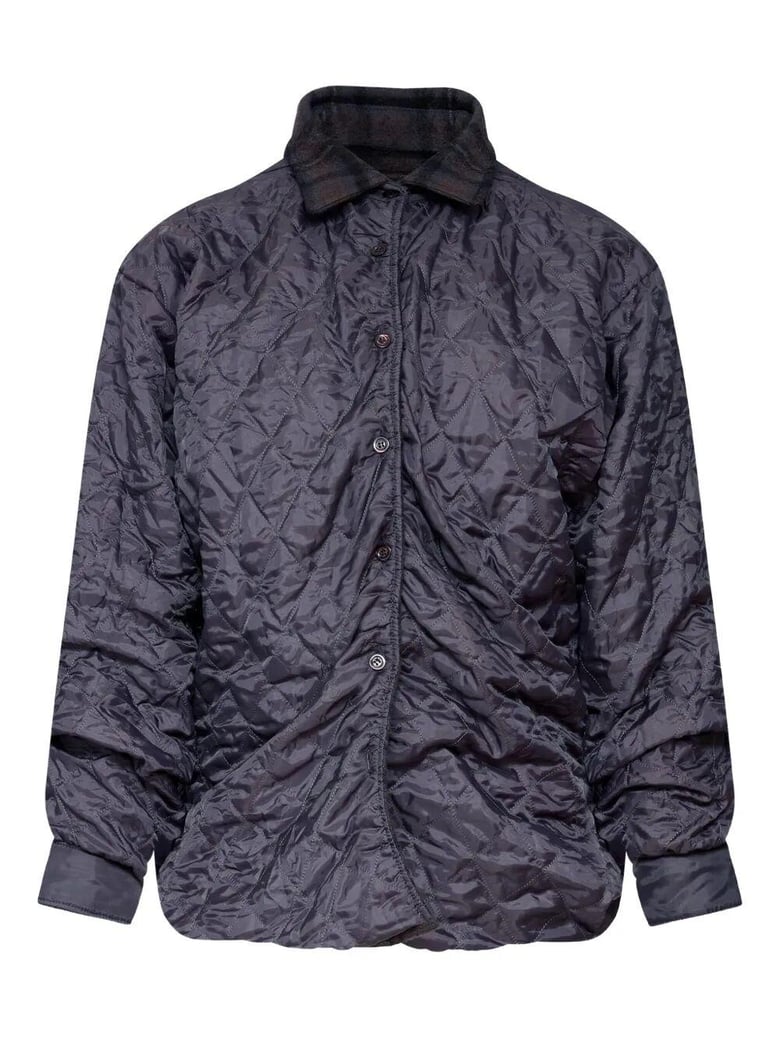 reversible padded jacket by Selfnex