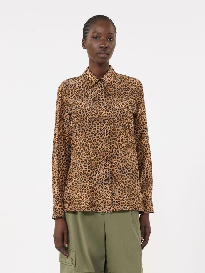 wkdlemma - printed silk shirt with pockets by Selfnex