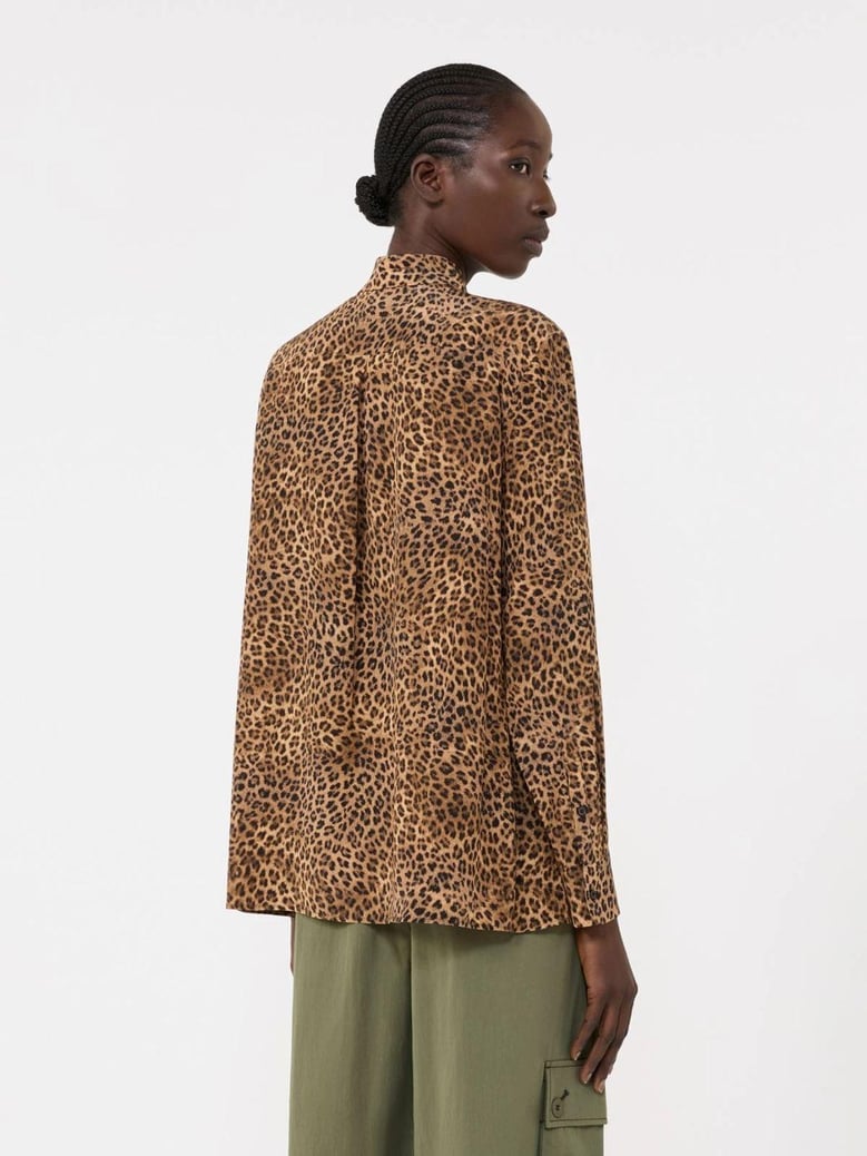 wkdlemma - printed silk shirt with pockets by Selfnex