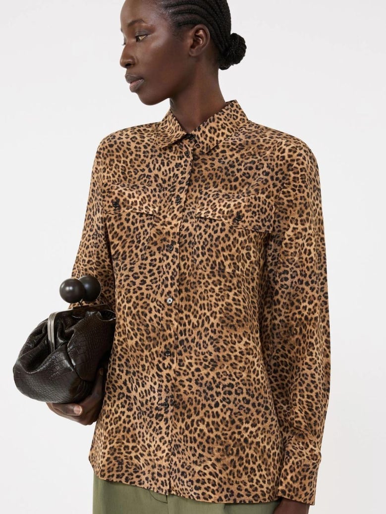 wkdlemma - printed silk shirt with pockets by Selfnex