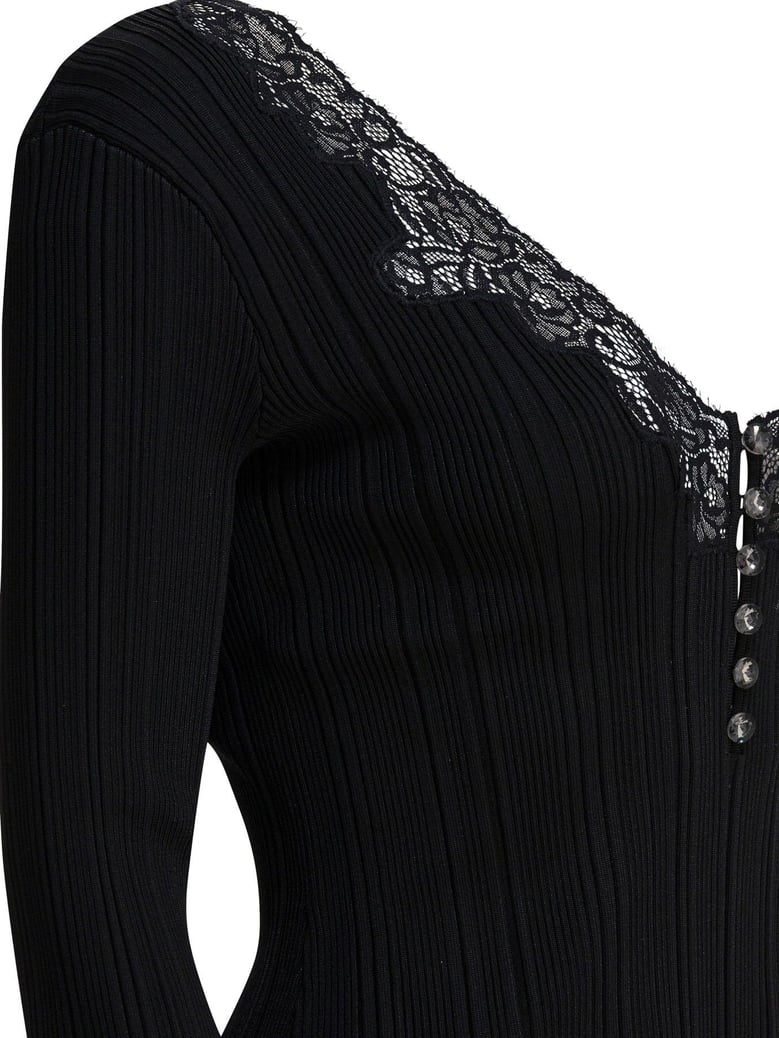 top with lace by Selfnex
