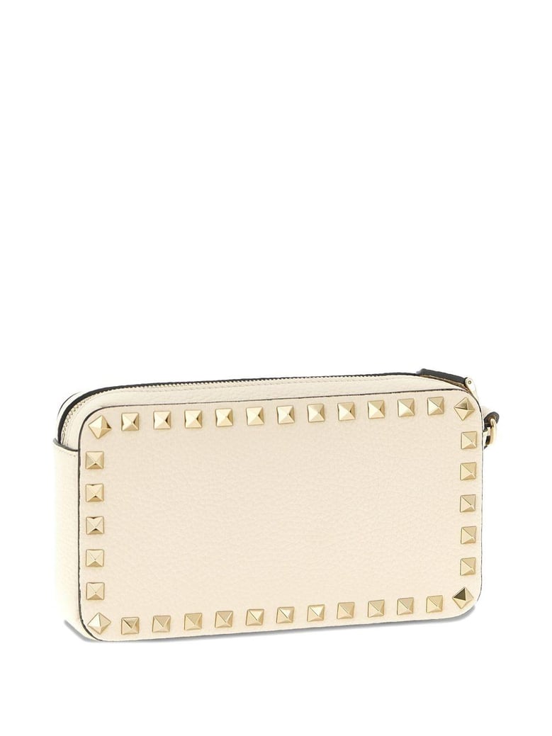 rockstud leather mini bag by Selfnex