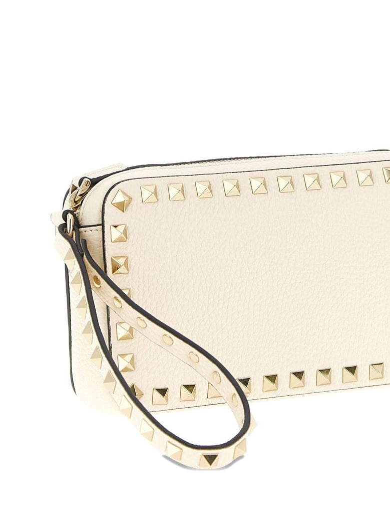 rockstud leather mini bag by Selfnex