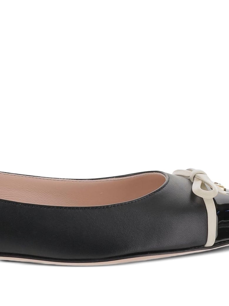 bepointy leather ballets by Selfnex