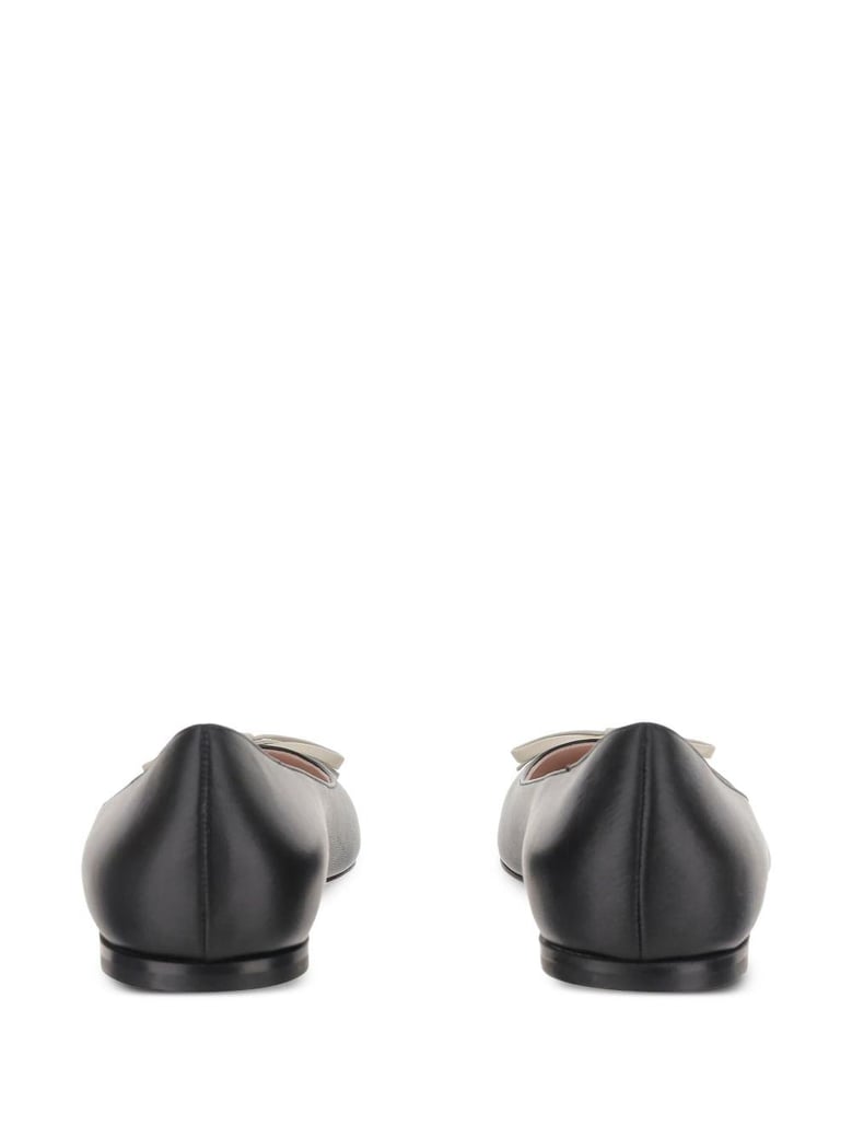 bepointy leather ballets by Selfnex