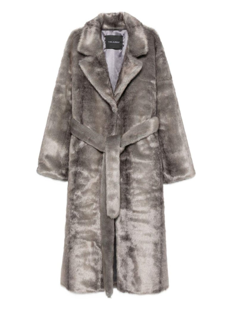 faux fur coat by Selfnex