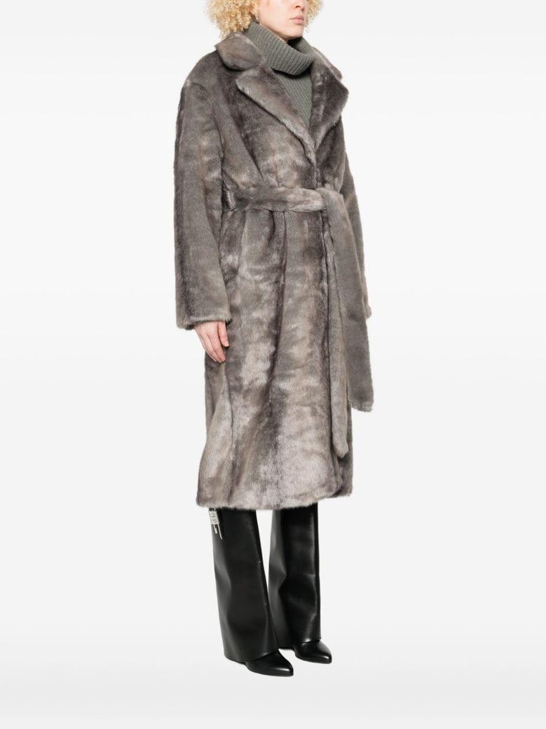 faux fur coat by Selfnex