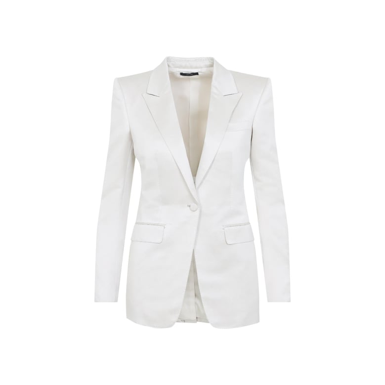 single-breasted blazer jacket by Selfnex