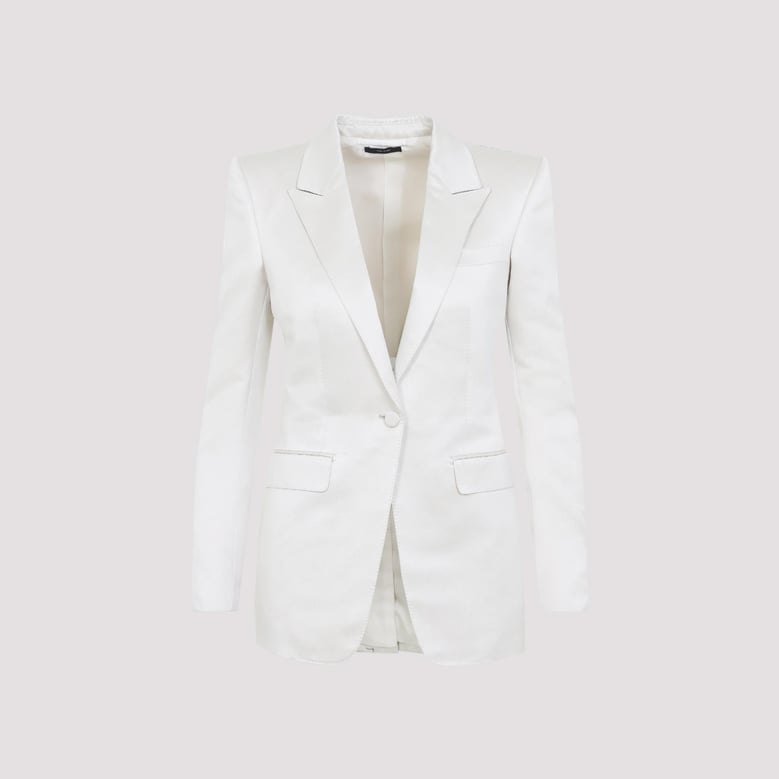 single-breasted blazer jacket by Selfnex