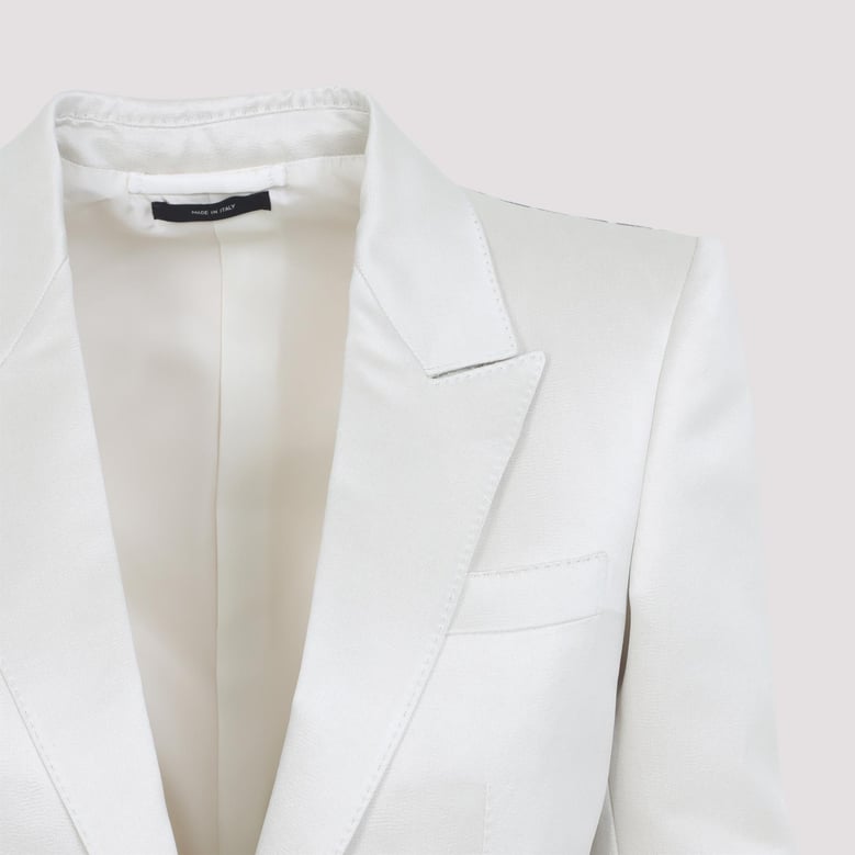 single-breasted blazer jacket by Selfnex