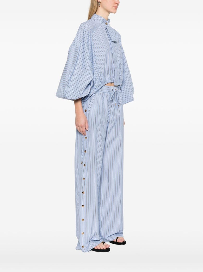 denim cotton blouse by Selfnex