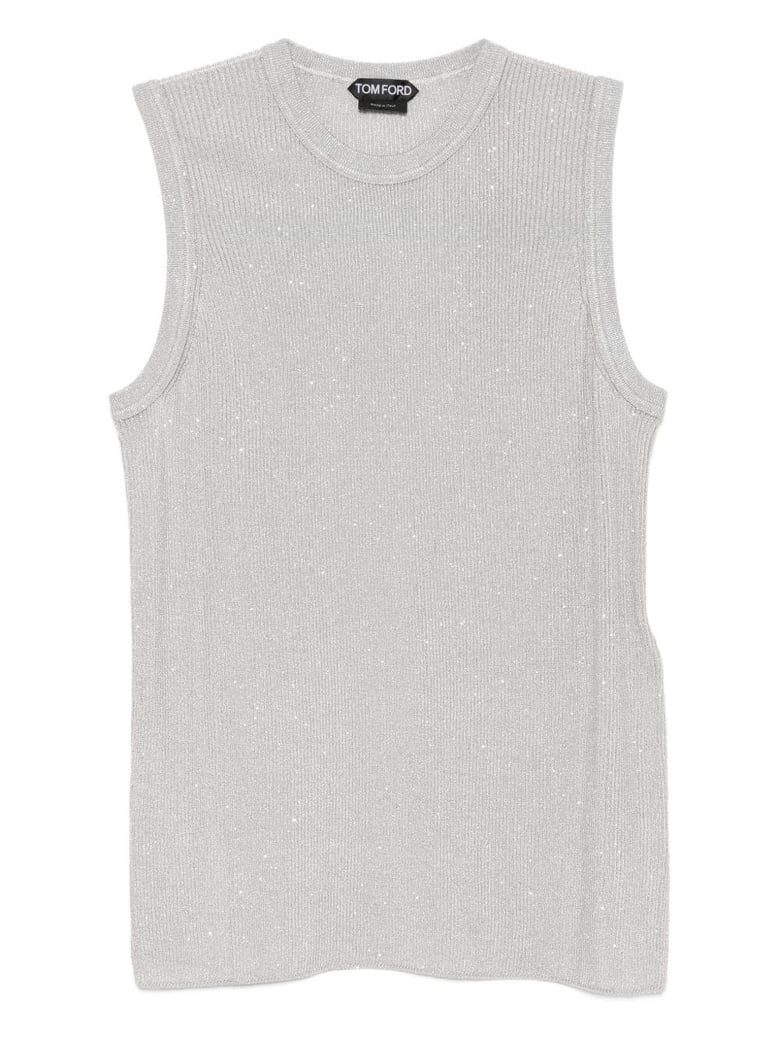 sequined top by Selfnex