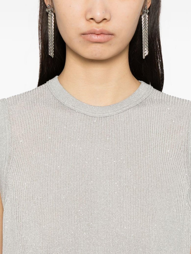 sequined top by Selfnex