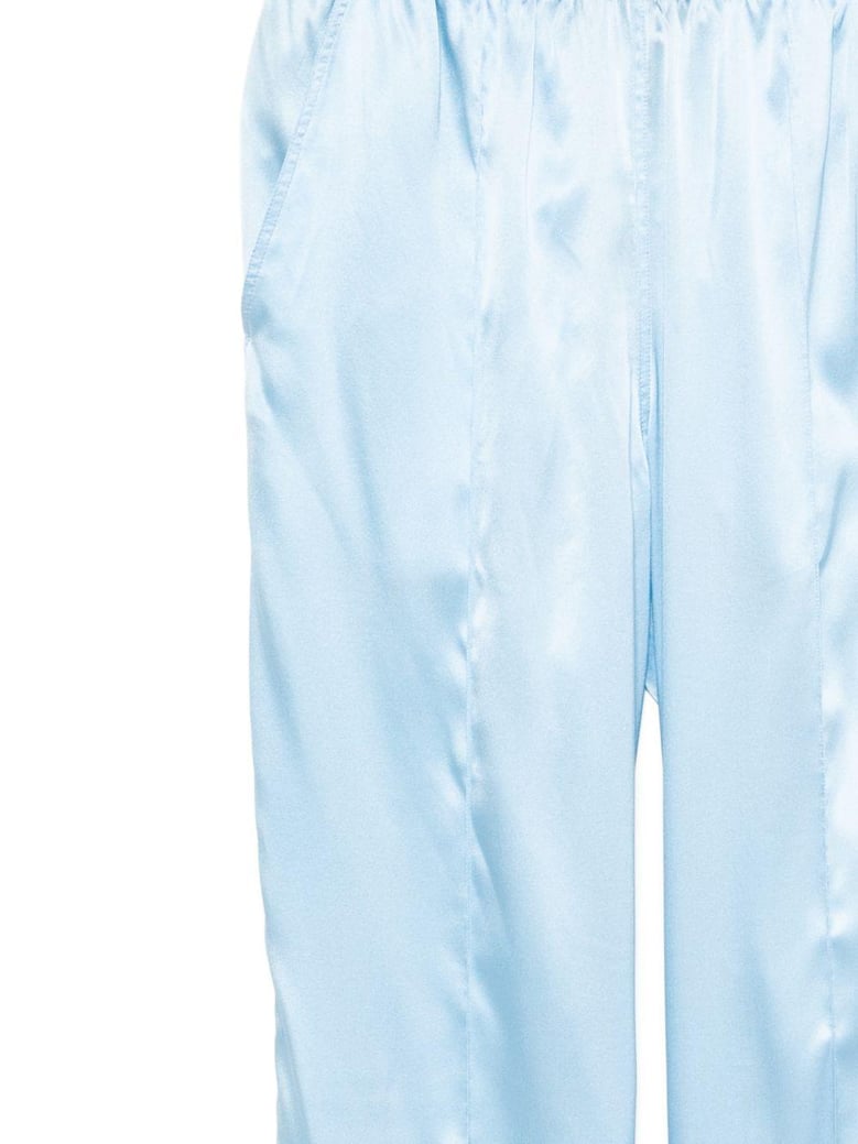 pajama silk trousers by Selfnex