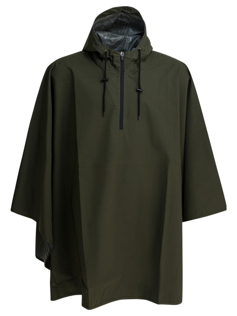 green polyester jacket by Selfnex
