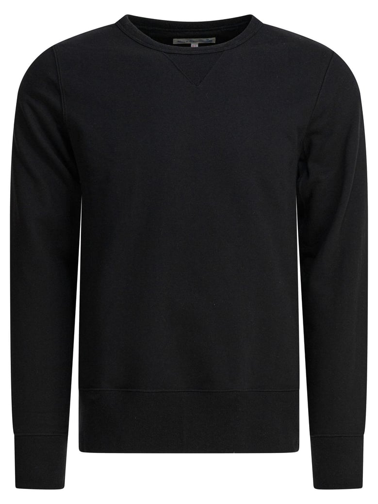 loopwheeled crewneck sweatshirt by Selfnex
