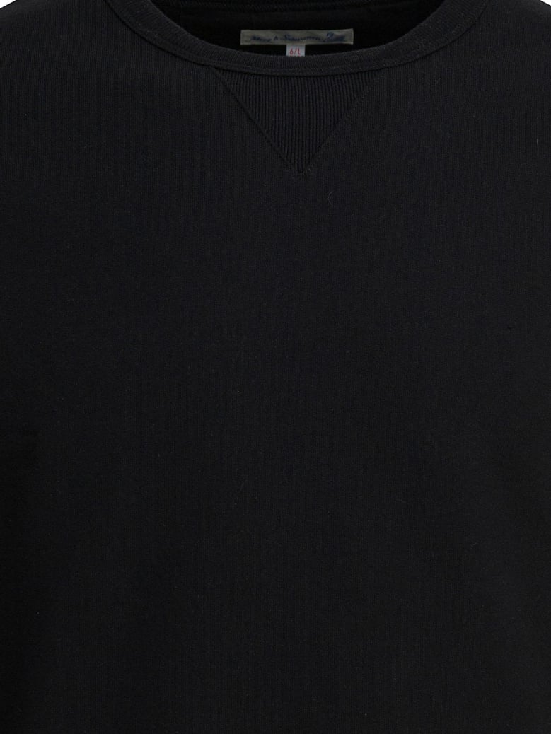 loopwheeled crewneck sweatshirt by Selfnex
