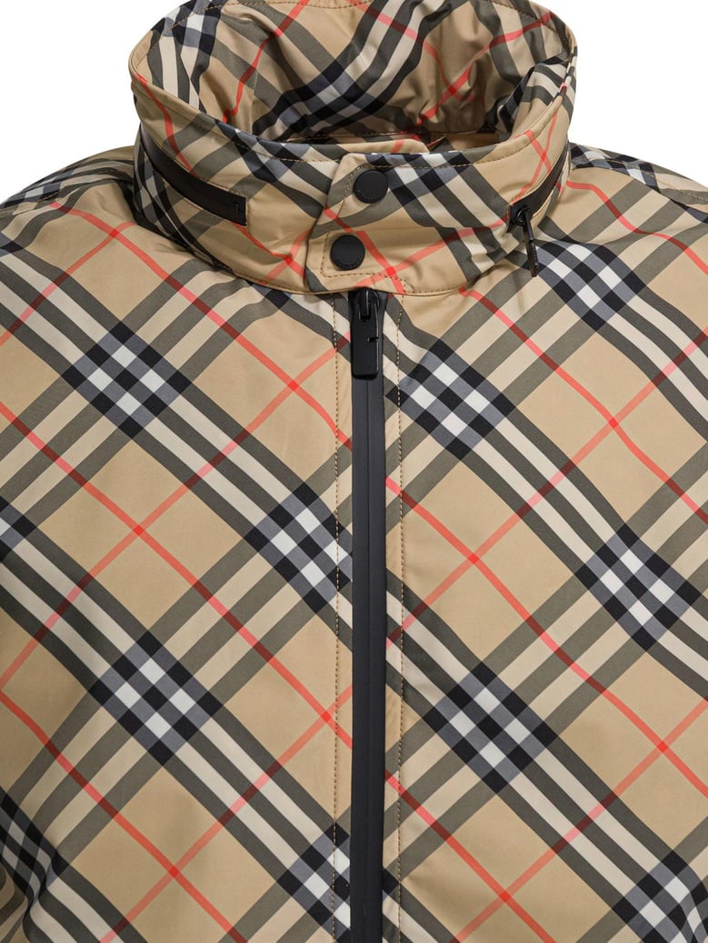 check windbreaker jacket by Selfnex