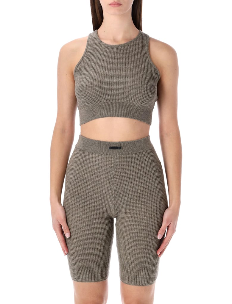 womens waffle sport tank by Selfnex