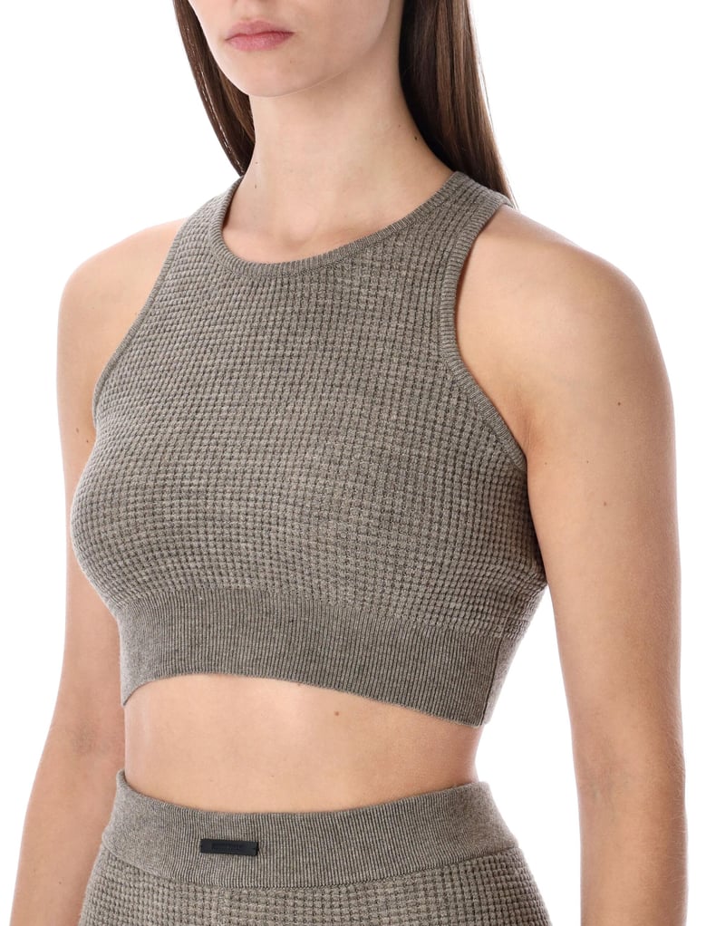 womens waffle sport tank by Selfnex