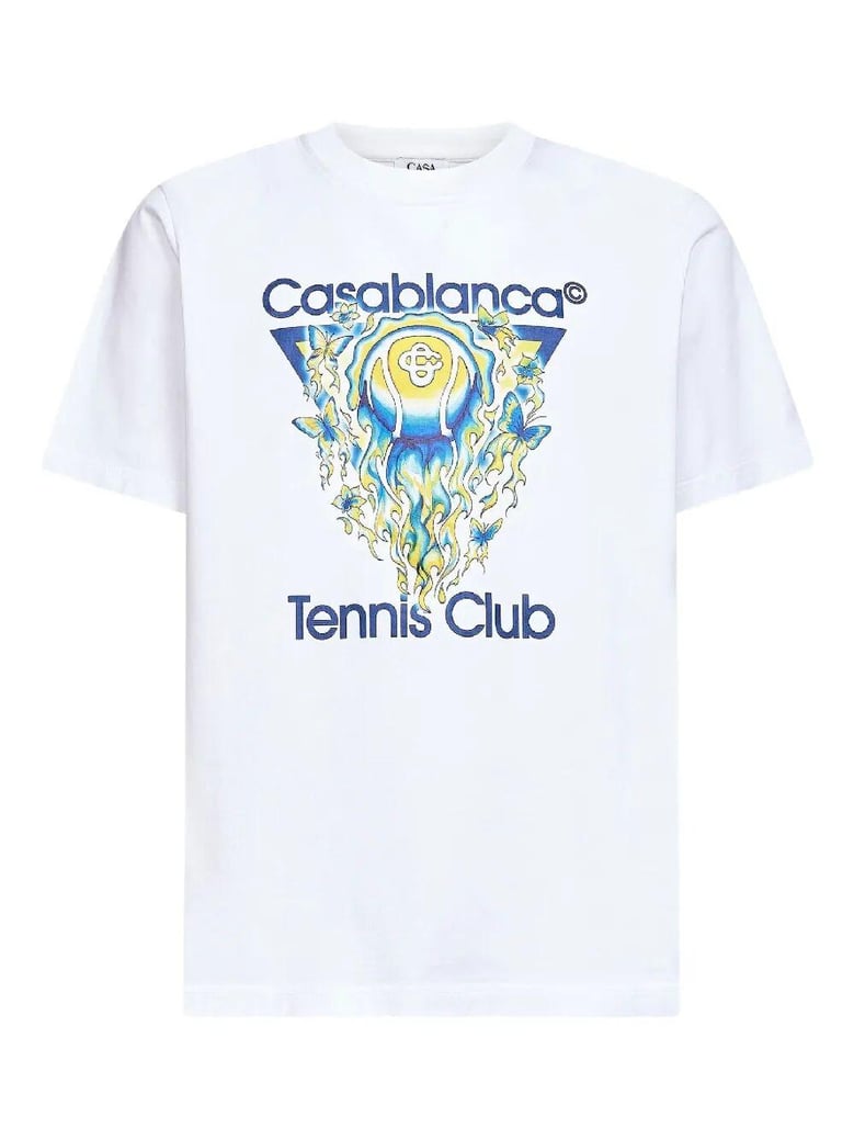 tennis club icon classic t-shirt by Selfnex