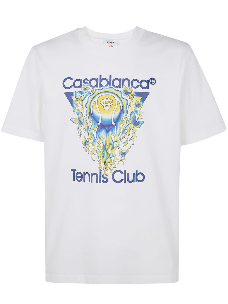tennis club icon classic t-shirt by Selfnex