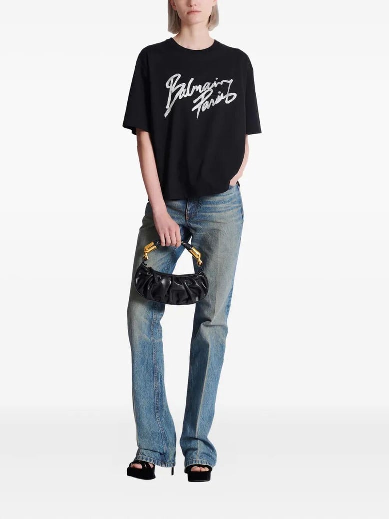 short sleeves paris bulky t-shirt by Selfnex