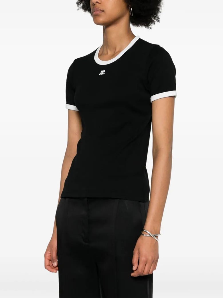 signature contrast t-shirt by Selfnex
