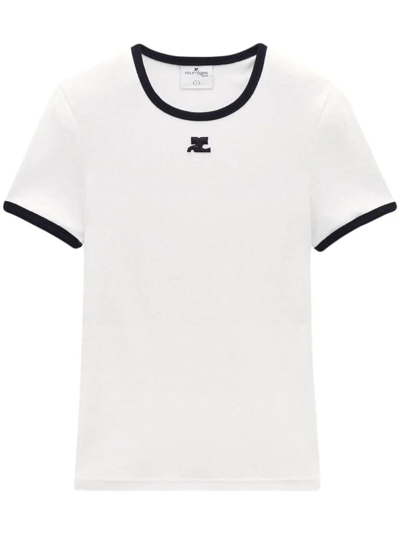 signature contrast t-shirt by Selfnex
