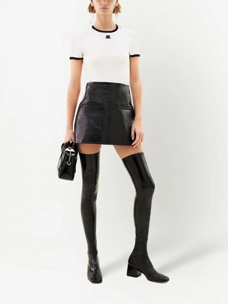 signature contrast t-shirt by Selfnex