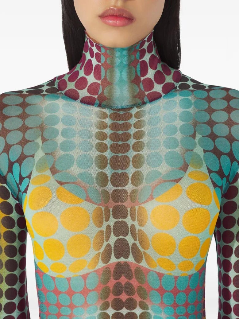 re-edition high neck with long sleeves by Selfnex