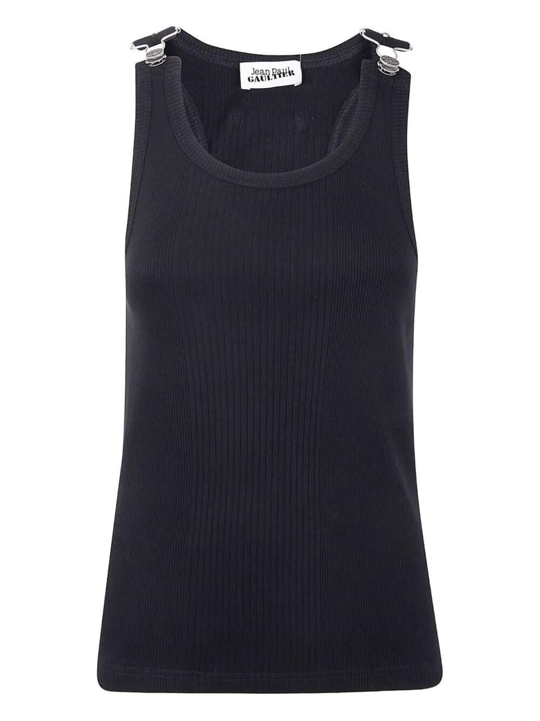tank top with overall engraved by Selfnex