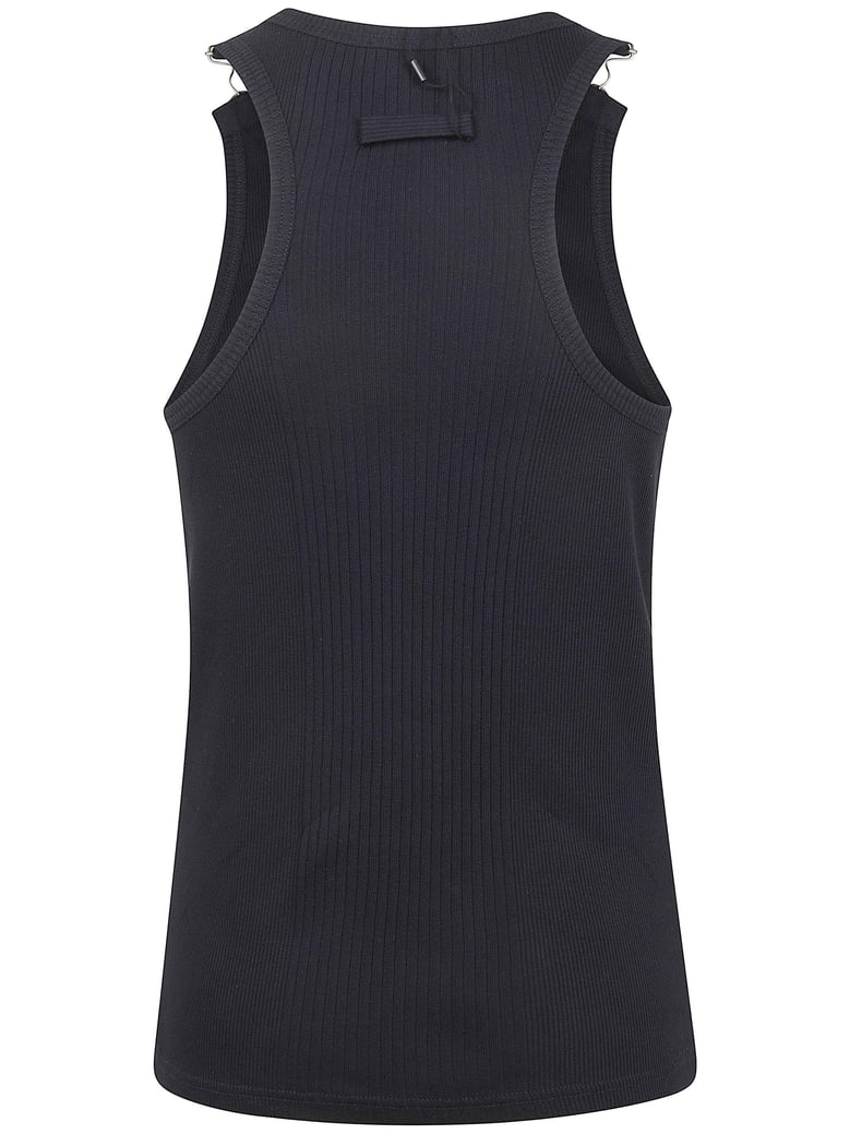 tank top with overall engraved by Selfnex