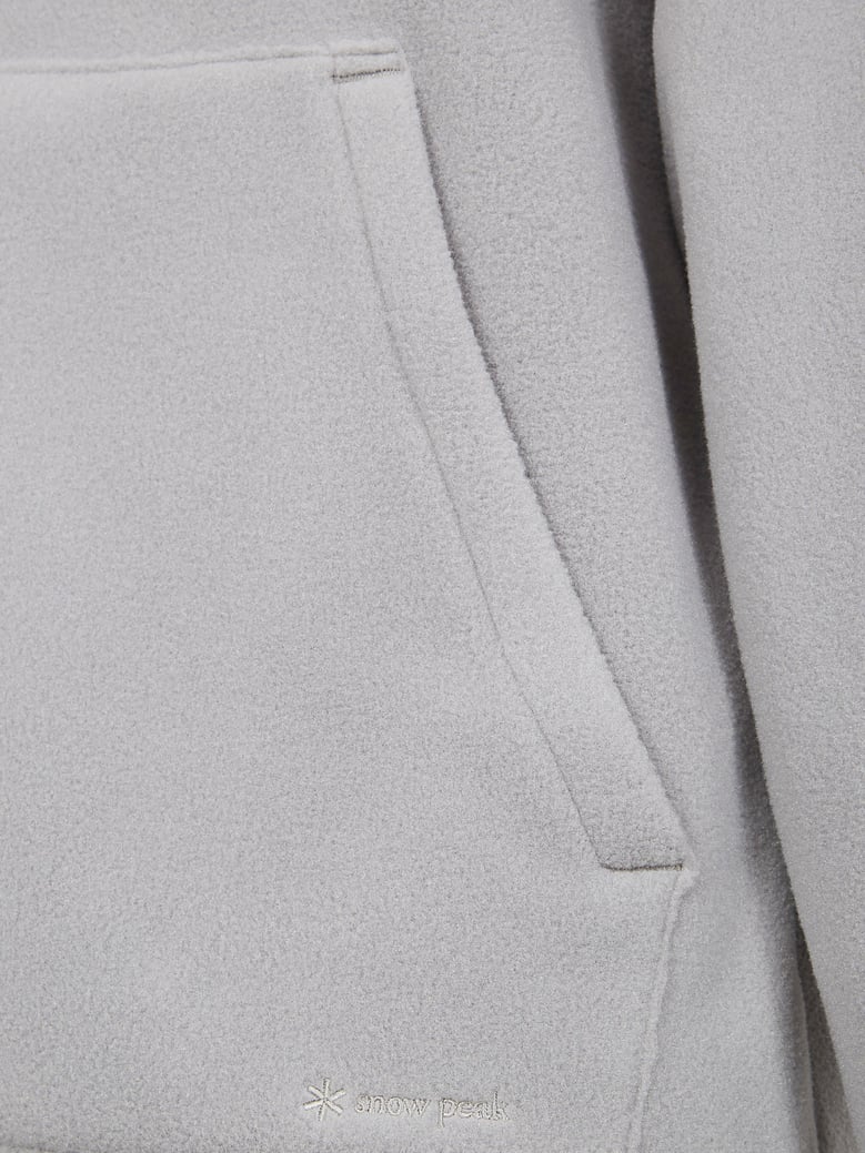 water repellent fleece hoodie by Selfnex