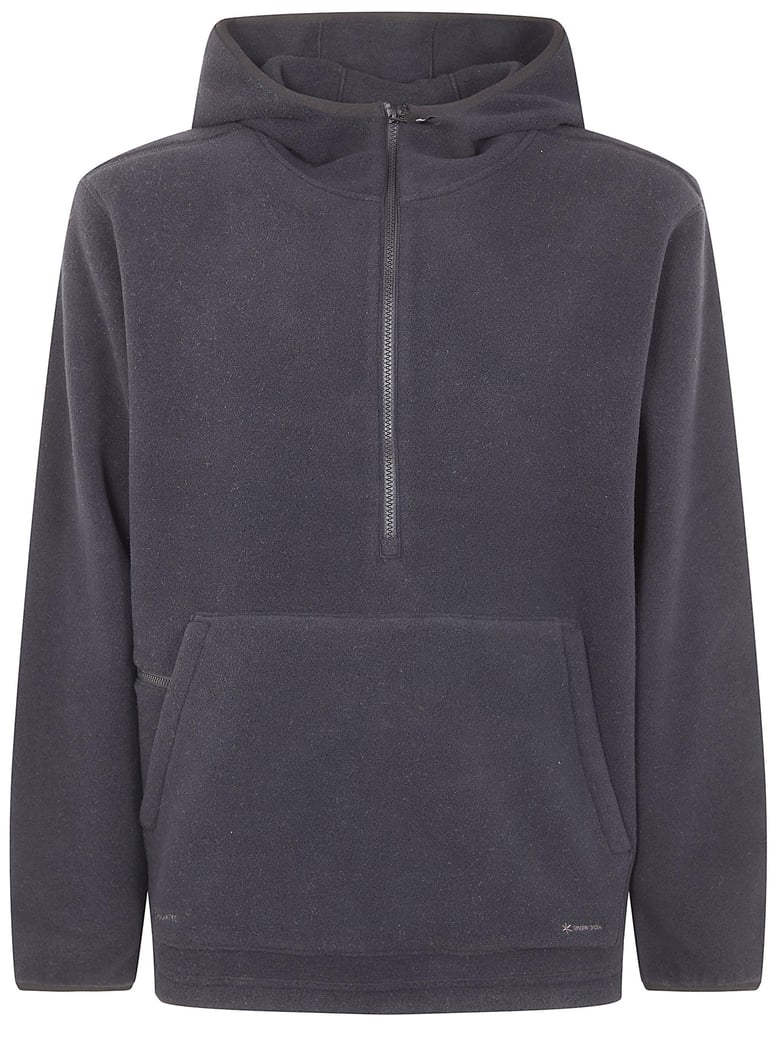 water repellent fleece hoodie by Selfnex